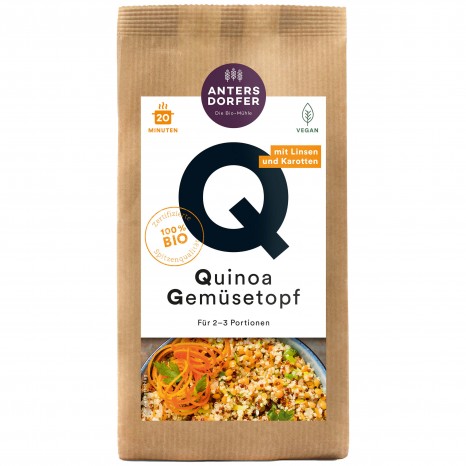 Bio Quinoa Gemüsetopf, 150 g 