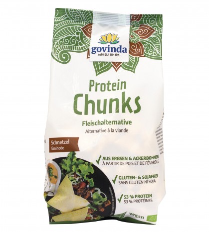 Bio Protein Chunks, Schnetzel, 125 g 