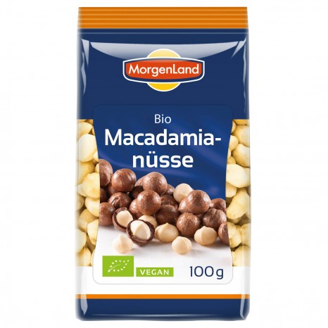 Bio Macadamianüsse natur, 100 g 