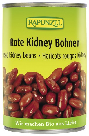 Bio Rote Kidney Bohnen, 400 g 