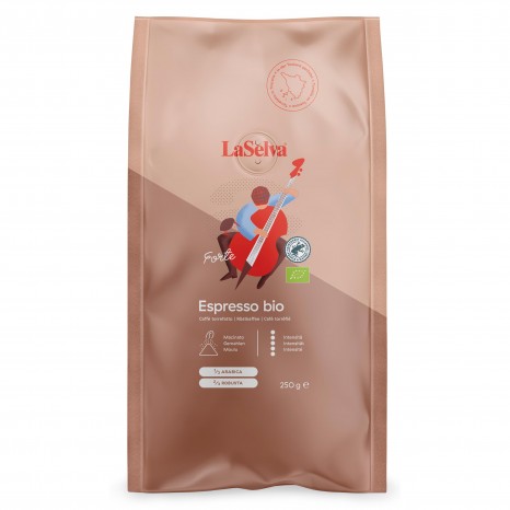 Bio Espresso "Forte" - Röstkaffee gemahlen, 250 g 