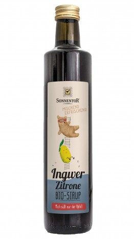 Bio Ingwer-Zitronen Sirup, 500 ml 