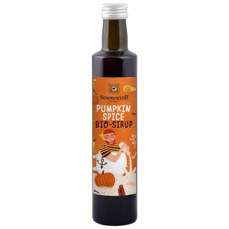 Bio Pumpkin Spice Sirup, 250 ml 
