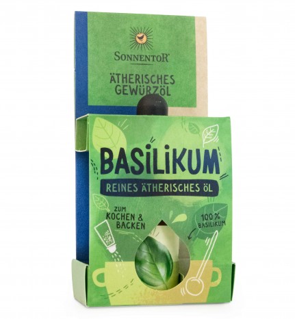 Bio Basilikum ätherisches Gewürzöl, 4,5 ml 
