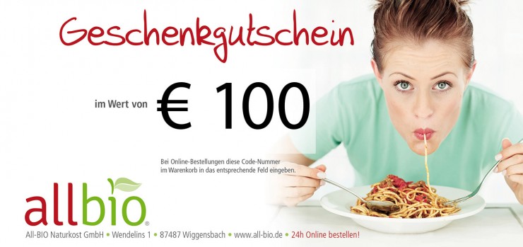 Geschenk-Gutschein 100 EUR 