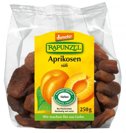Bio Aprikosen süß, 250 g 