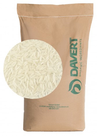 Bio Basmati Reis, weiß, lose, 25 kg 