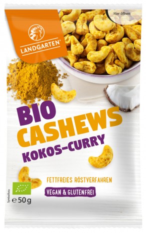 Bio Cashews Kokos-Curry, 50 g 