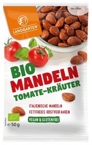 Bio Mandeln Tomate-Kräuter, 50 g 