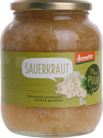 Bio Sauerkraut Demeter, 680 g 