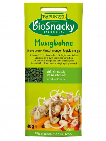BioSnacky Keimsaat Mungbohne, 40 g 