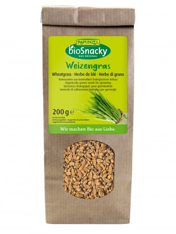 BioSnacky Keimsaat Weizengras, 200 g 