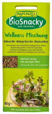 BioSnacky Keimsaaten Wellness-Mischung, 40 g 