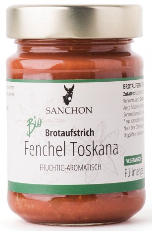 Bio Brotaufstrich Fenchel-Toskana, 190 g 