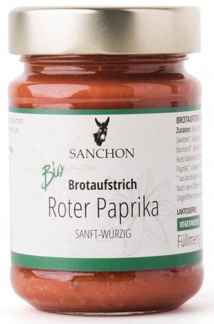 Bio Brotaufstrich Roter Paprika, 190 g 