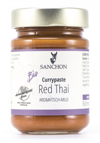 Bio Currypaste Red Thai, 190 g 