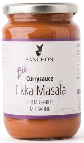 Bio Currysauce Tikka Masala, 320 ml 
