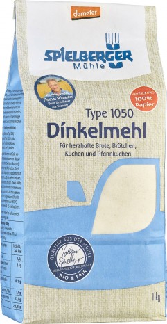 Bio Dinkelmehl Type 1050, 1 kg 