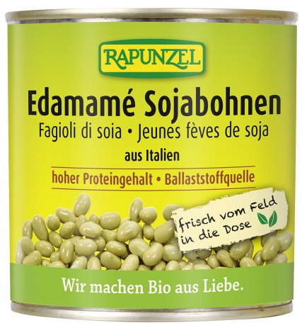 Bio Sojabohnen Edamamé, in der Dose, 200 g 