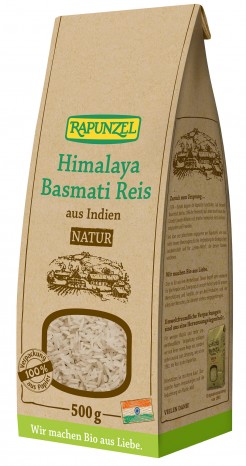 Bio Himalaya Basmati Reis natur, 500 g 500g