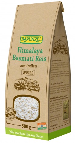Bio Himalaya Basmati Reis weiß, 500 g 500g