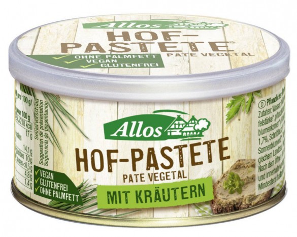 Bio Hof-Pastete Kräuter, 125 g 