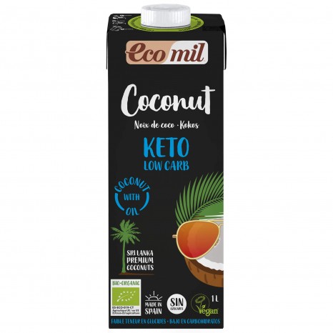 Bio Keto Kokosdrink zuckerfrei, 1 l 