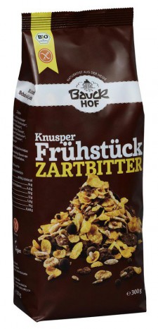 Bio Knusperfrühstück Zartbitter, glutenfrei, 300 g 
