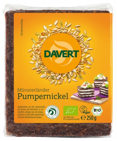 Bio Münsterländer Pumpernickel, 250 g 