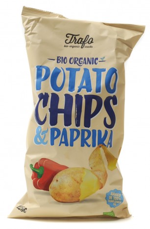 Bio Kartoffelchips Paprika, 125 g 
