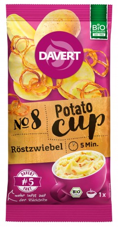 Bio Potato-Cup Röstzwiebel, 54 g 