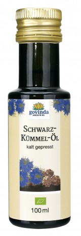 Bio Schwarzkümmel-Öl, kalt gepresst, 100 ml 