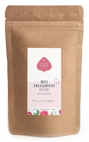 Bio Shampoo Powder - Rose-Proteine, eco refill-bag, 250 g 