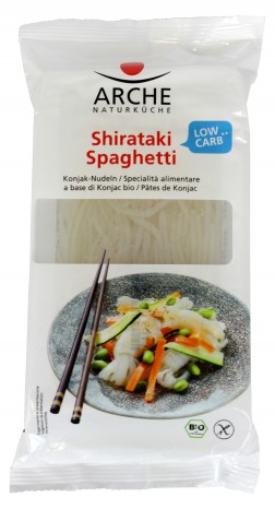 Bio Shirataki Spaghetti, Konjak-Nudeln, glutenfrei, 294 g 